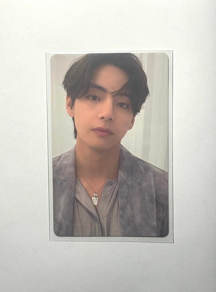 taehyung bts v photocard proof album wts pc, Ophalen of Verzenden, Zo goed als nieuw, Foto of Kaart