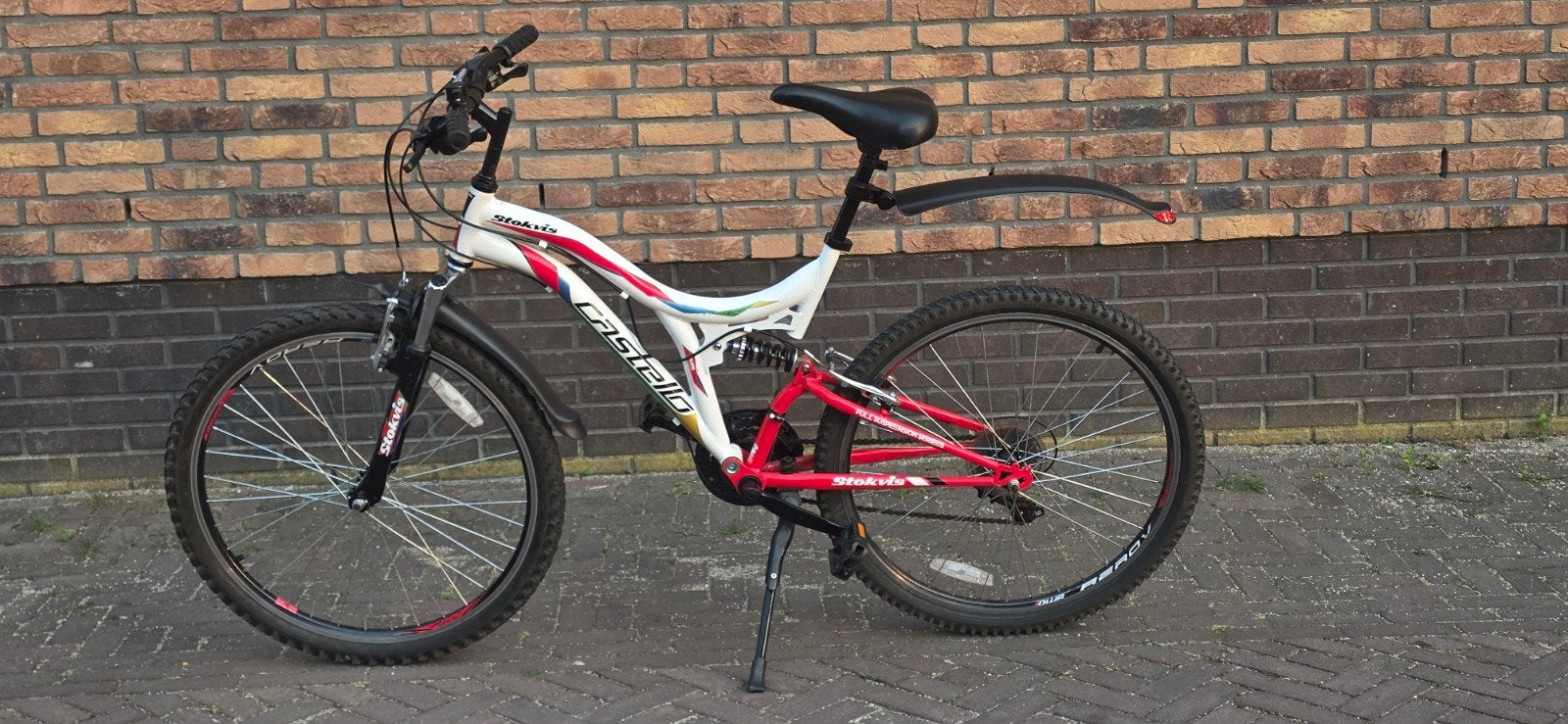 Stokvis Castello FS 26" Mountainbike Full Suspension, Gebruikt, 57 cm of meer, Ophalen, Overige merken