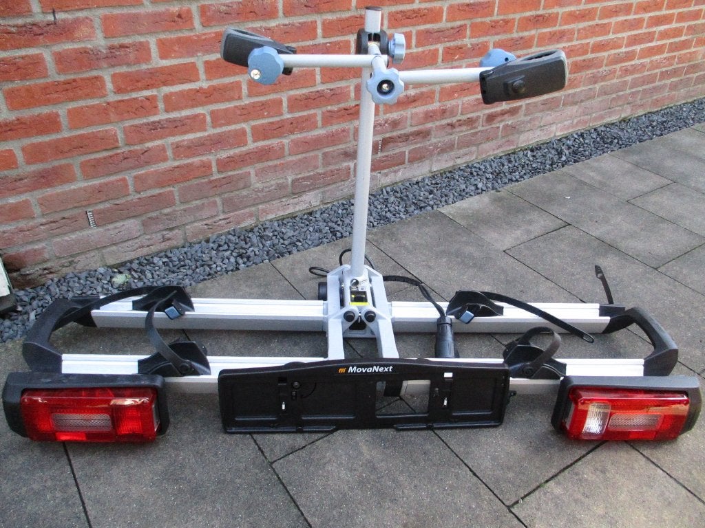 movanex lux fietsendrager, Ophalen, Elektrische fiets, Zo goed als nieuw, 2 fietsen