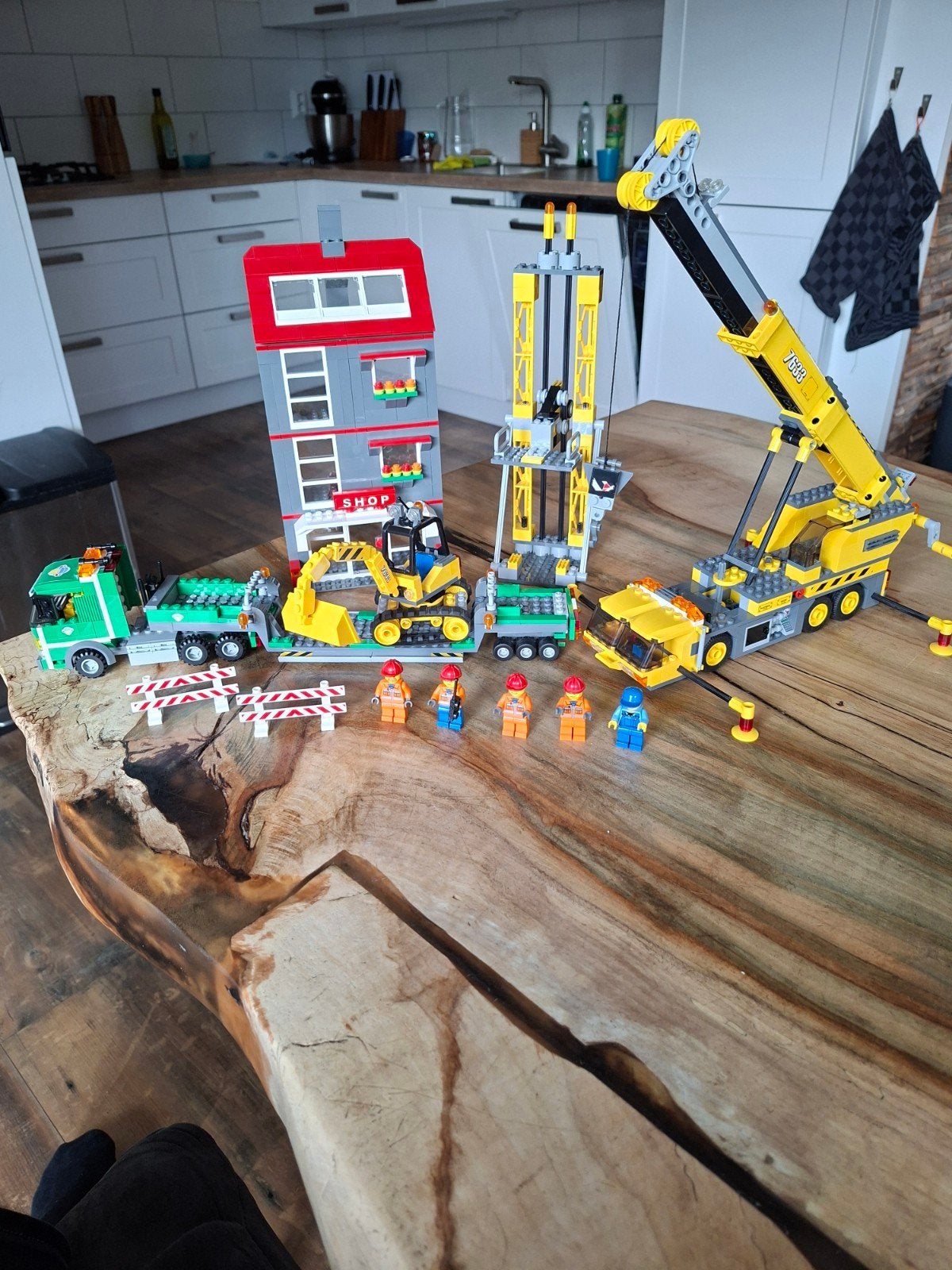 lego city bouwplaats 7633, Kinderen en Baby's, Speelgoed | Duplo en Lego, Ophalen of Verzenden, Zo goed als nieuw