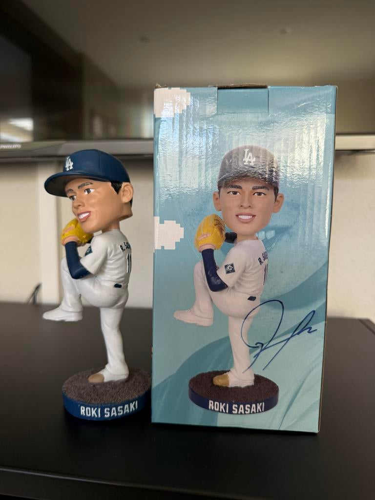 Roki Sasaki Bobblehead - Los Angeles Dodgers, Ophalen, Nieuw