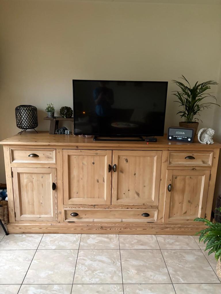 Te koop!! KAST/DRESSOIR, Huis en Inrichting, Kasten | Dressoirs, Ophalen, Gebruikt, Met deur(en), 200 cm of meer