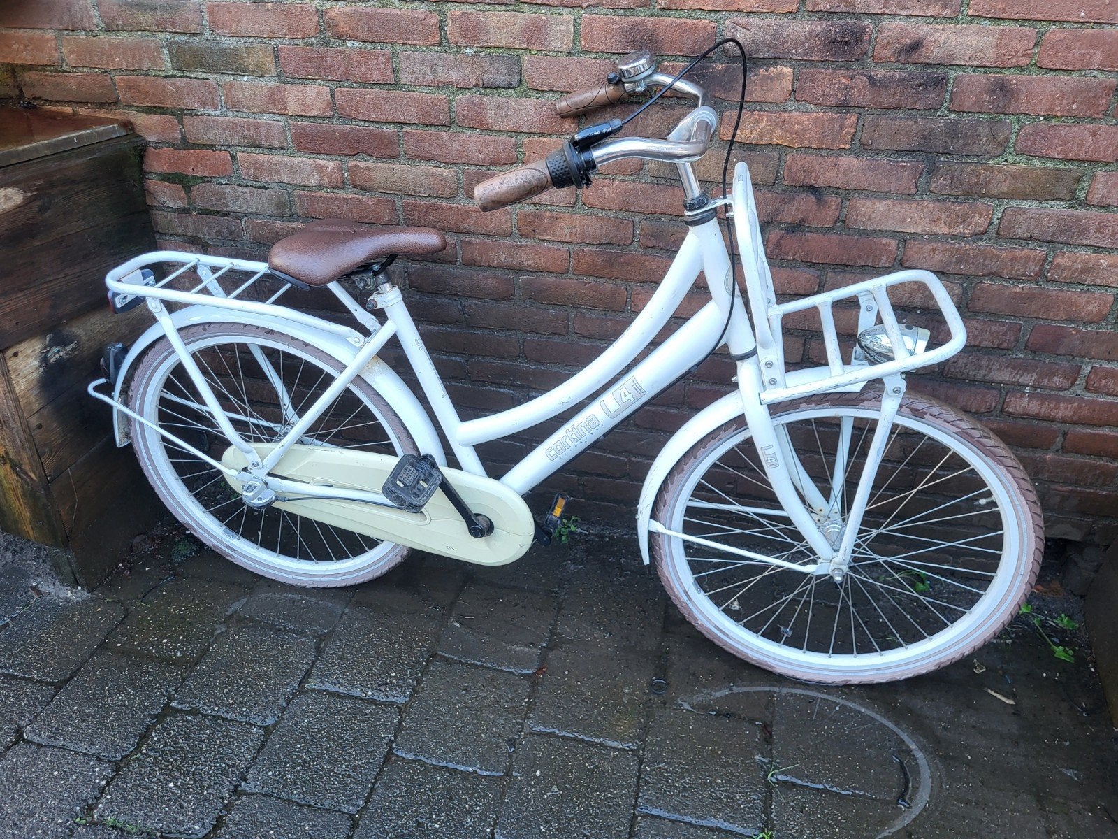 Stoere 24inch Cortina U4 transportfiets Nexus3 etc 8-11jaar, Ophalen, Terugtraprem, Cortina U4 transportfiets, Versnellingen