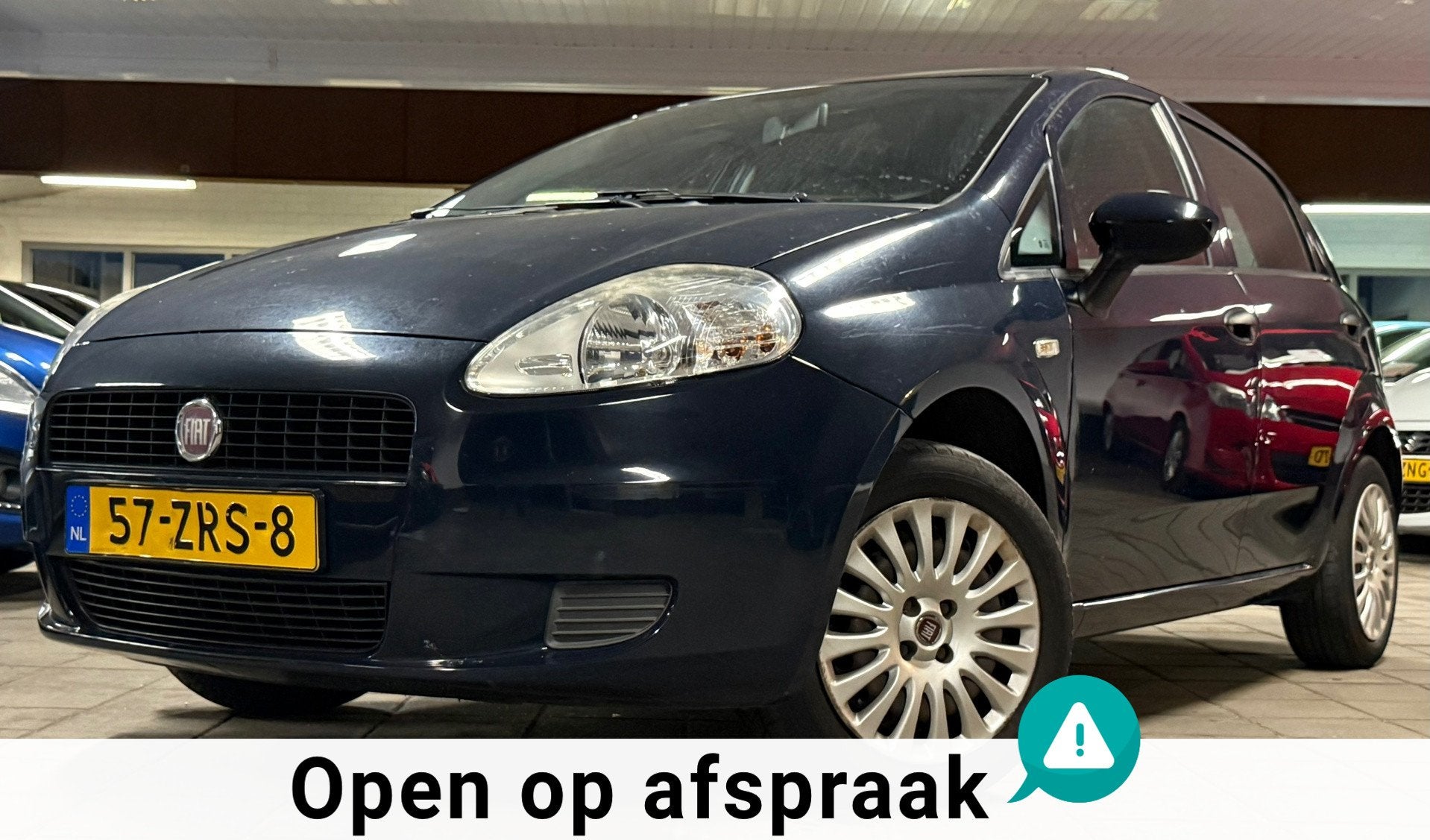 Fiat Punto Evo 1.2 Dynamic|NweAPK|5Deurs|Scherpeprijs!|Elekr, 1005 kg, Stof, 4 cilinders, Bedrijf