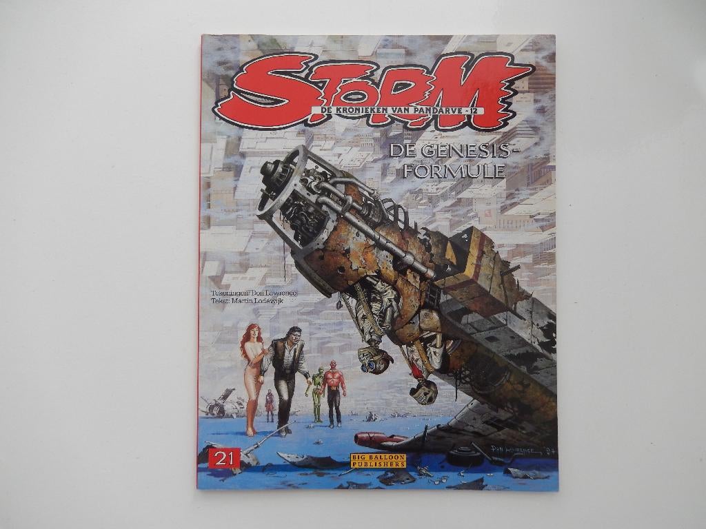Storm - de genesis formule - de kronieken van pandarve 12, Eén stripboek, Ophalen of Verzenden, Zo goed als nieuw