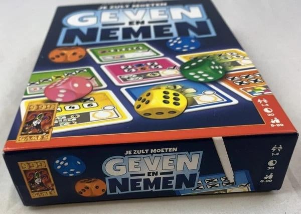 999 Games Geven en nemen Dobbelspel gezelschapsspel spel, Coolsingel 104, 3011 AG Rotterdam, Netherlands, 999 games, Verzenden