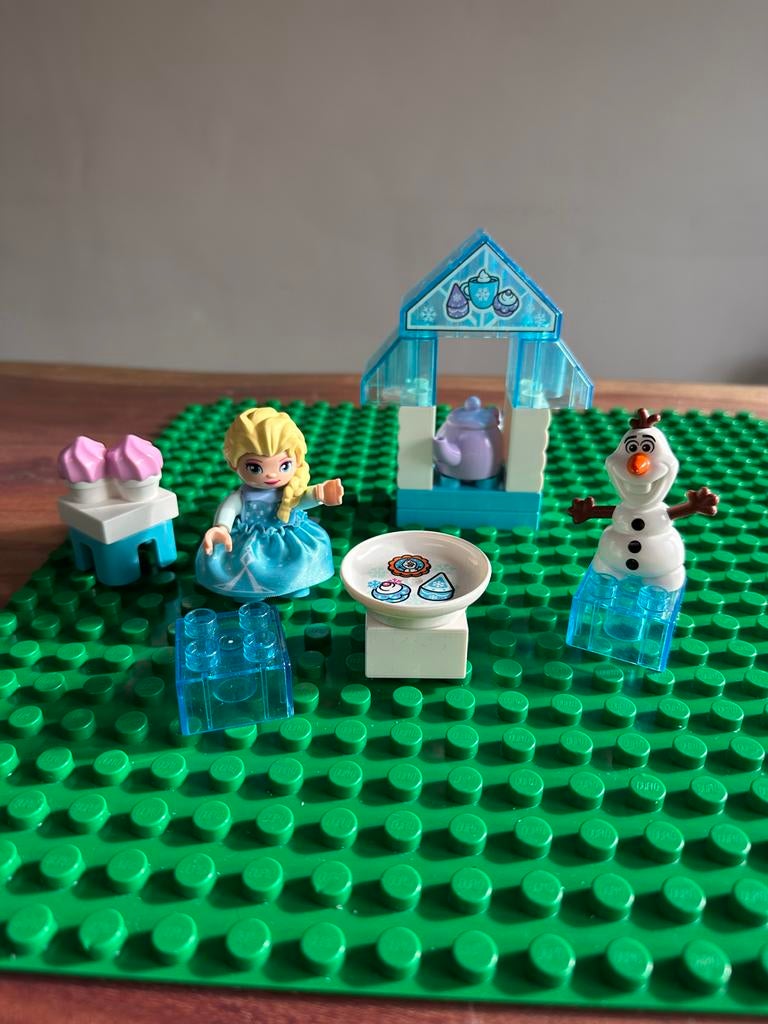 Lego Duplo Disney Frozen set 10920, Gebruikt, Compleet, Ophalen of Verzenden, Complete set