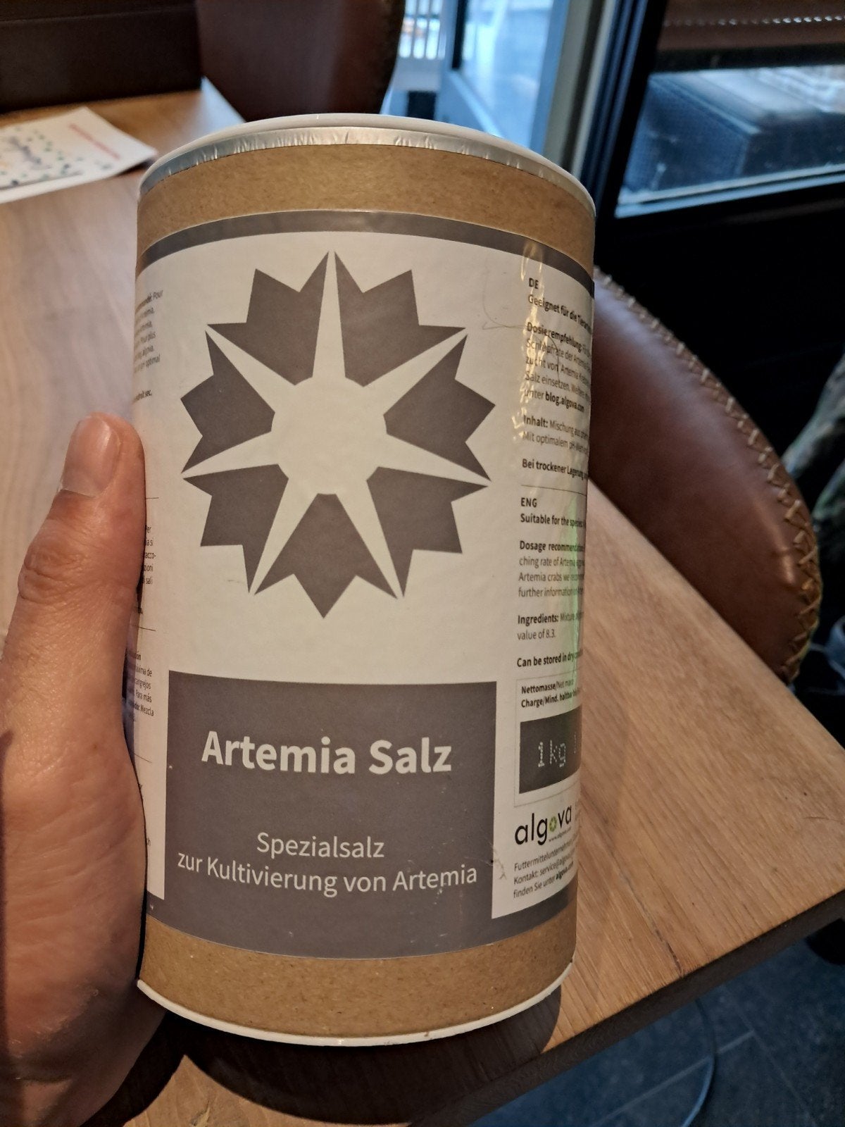 Artemia salz 1kg, Dieren en Toebehoren, Ophalen of Verzenden, Nieuw, Overige typen