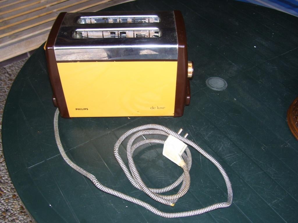 RETRO BROODROOSTER, Ophalen, Zo goed als nieuw, Uitneembare kruimellade
