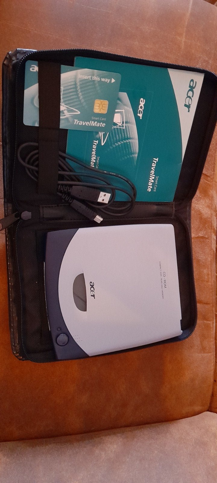 Acer Externe CD-ROM Drive - Draagbaar en Compleet, Computers en Software, Optische drives, Ophalen of Verzenden, Zo goed als nieuw
