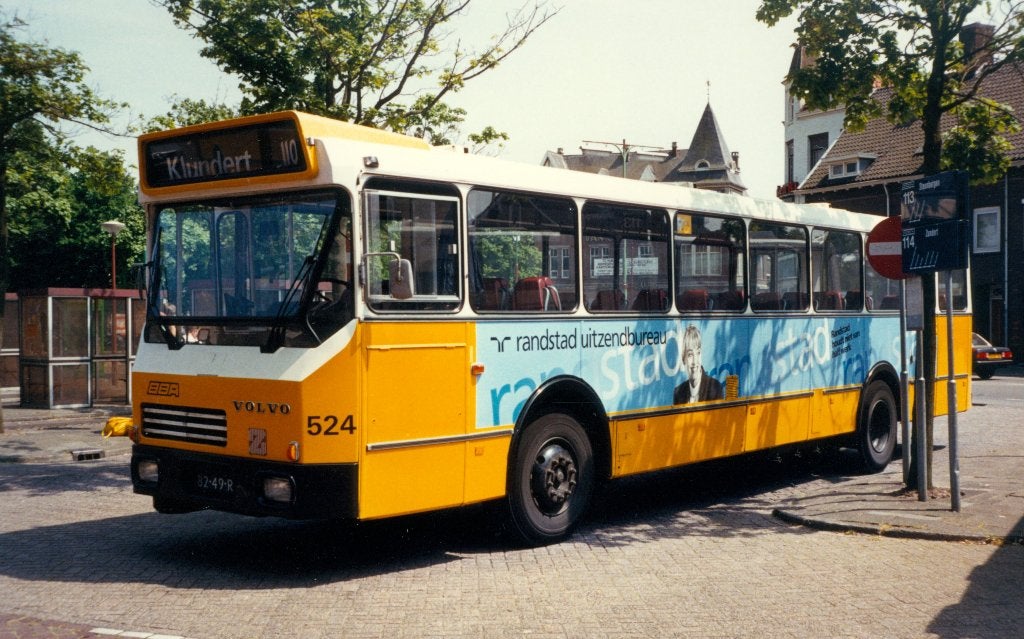 BBA Busfoto  524 roosendaal 29-5-1989, Verzenden, 1980 tot heden, Noord-Brabant