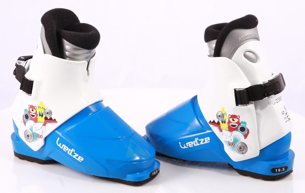 30 30,5 EU kinder skischoenen WEDZE KID 300, blue/white, Overige merken, Gebruikt, 100 tot 140 cm, Schoenen