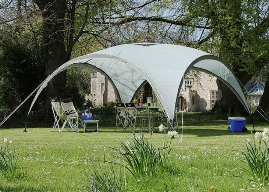 Coleman Event Shelter 3.65x3.65m met 2 zijwanden, Ophalen, Zo goed als nieuw