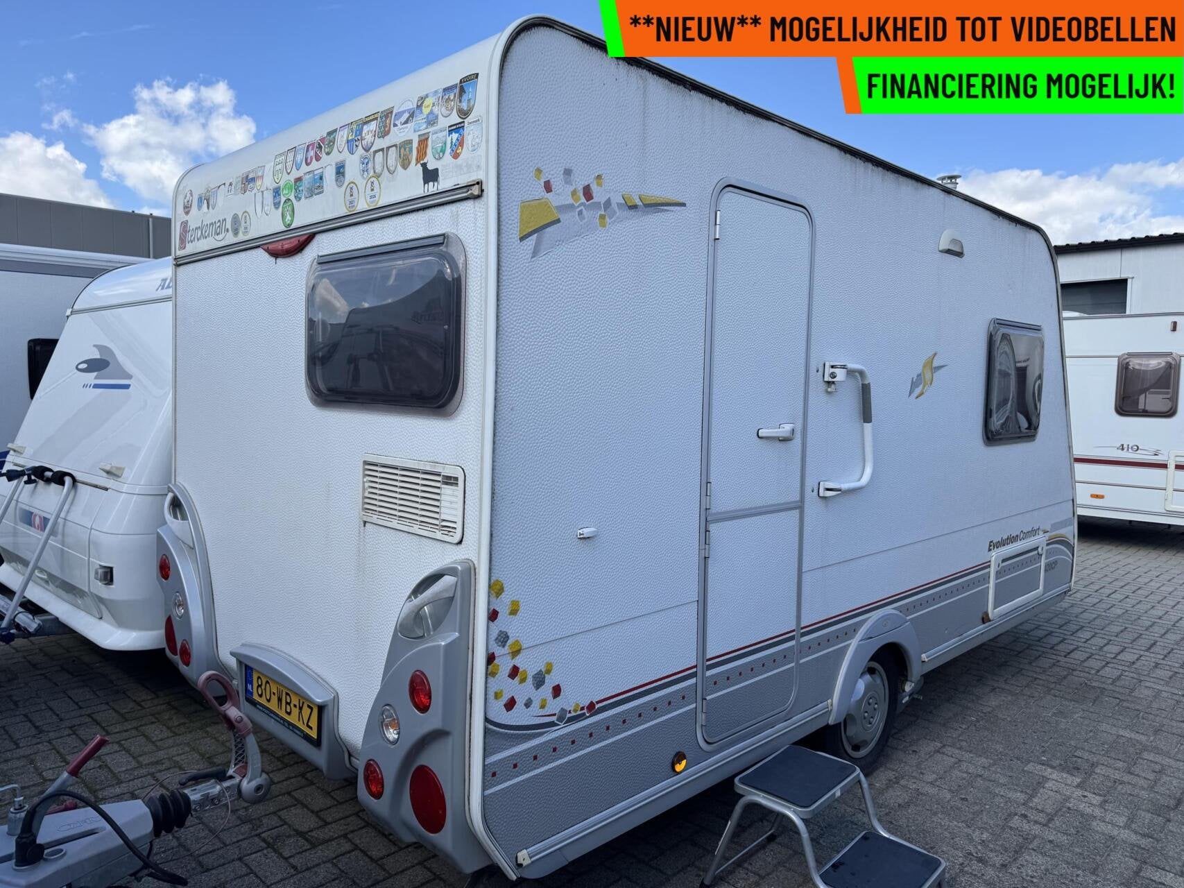 Sterckeman EVOLUTION COMF. 420 CP, DWARSBED, TREINZIT, MOVER, Mover, Sterckeman, Bedrijf, Treinzit