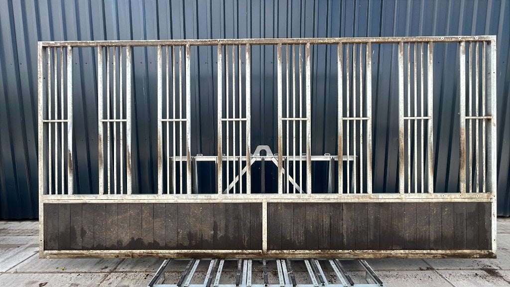 Voerwanden van 5 meter | Hardhout | Gebruikt, Dieren en Toebehoren, Stalling en Weidegang, Weidegang, 4 paarden of pony's of meer