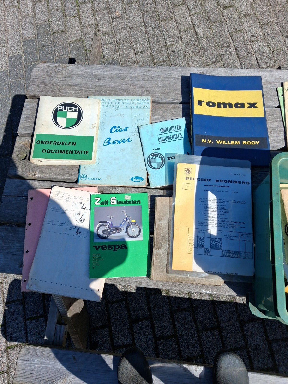 diverse instructie boekjes van brommers, Ophalen, Overige merken