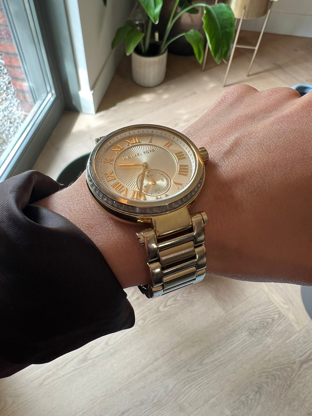 Michael Kors Skylar MK5867, Sieraden, Tassen en Uiterlijk, Horloges | Dames, Ophalen of Verzenden, Nieuw, Staal, Overige merken
