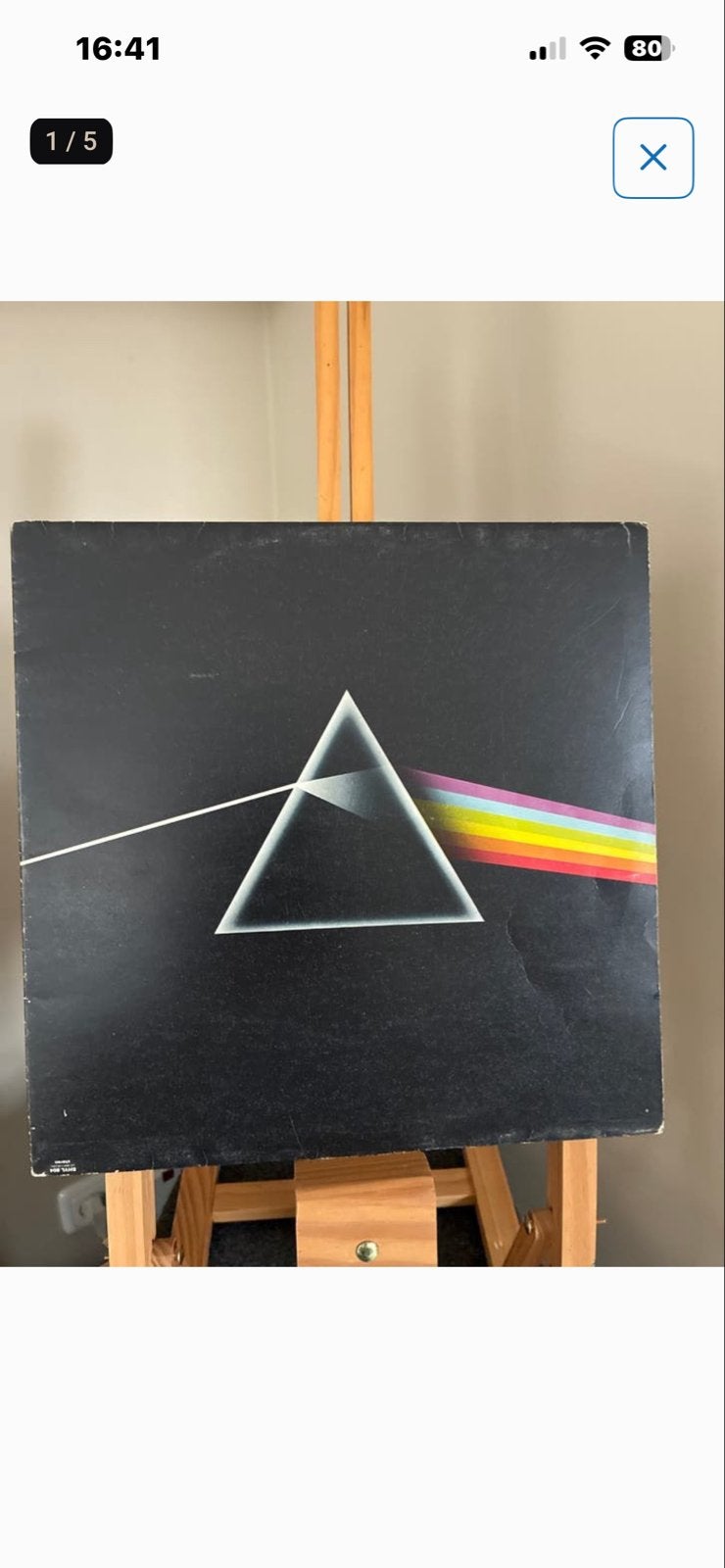 Pink Floyd - The Dark Side of the Moon LP (UK 1973), Gebruikt, Originele persing, Ophalen of Verzenden, 1970 - 1979