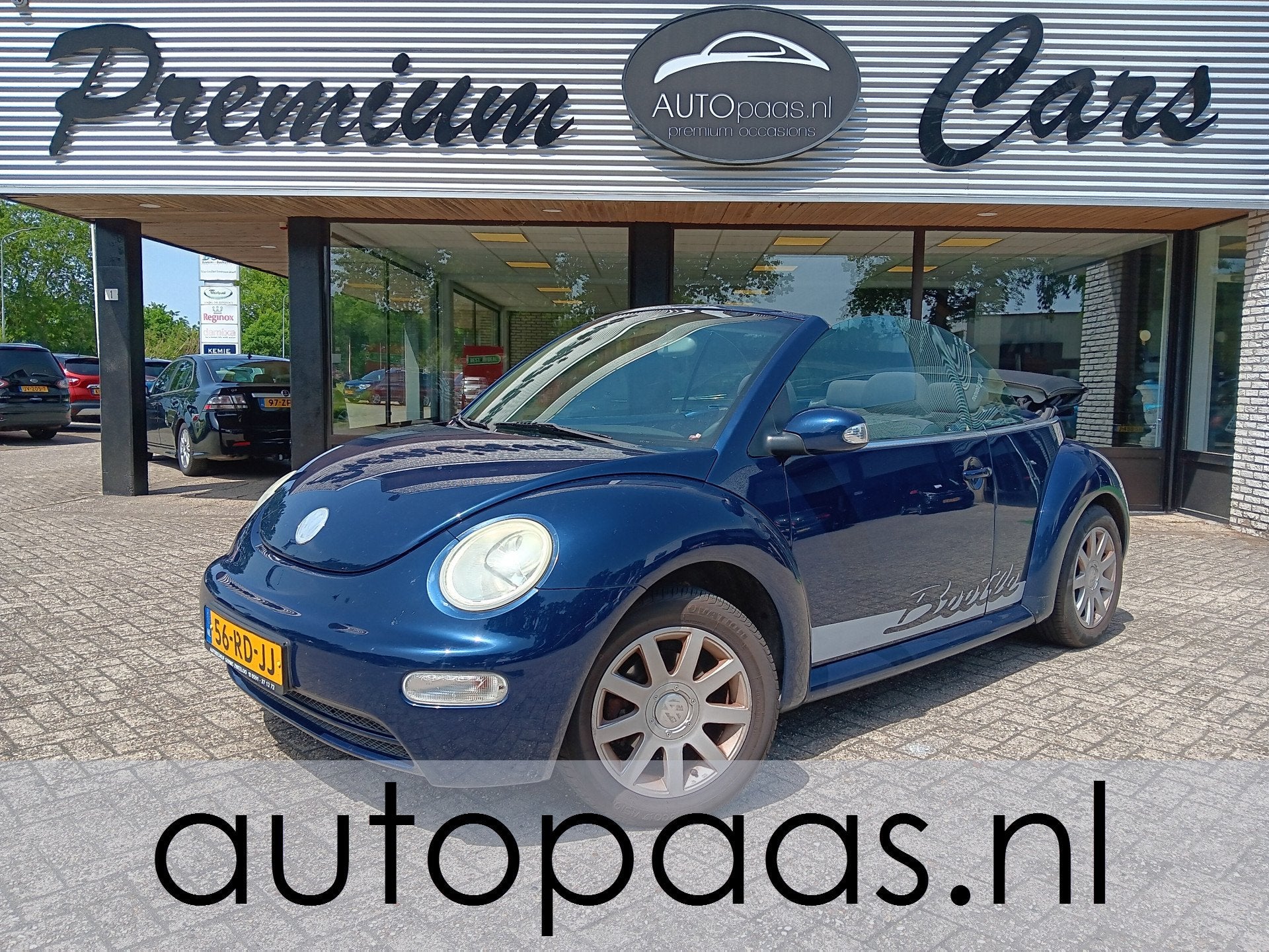 Volkswagen New Beetle Cabriolet 2.0 Turijn Comfort|rijklaar|, Voorwielaandrijving, Stof, Gebruikt, Beetle (Kever)