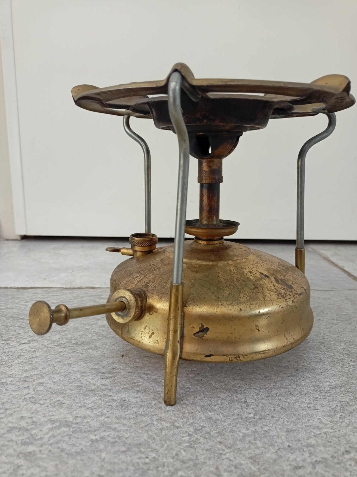 Te koop primus antieke, Ophalen