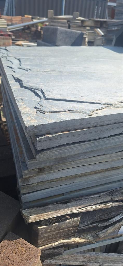 Rusty Slate 60x60 cm Graniet Tegels - 50 stuks, Ophalen, Nieuw, Terrastegels