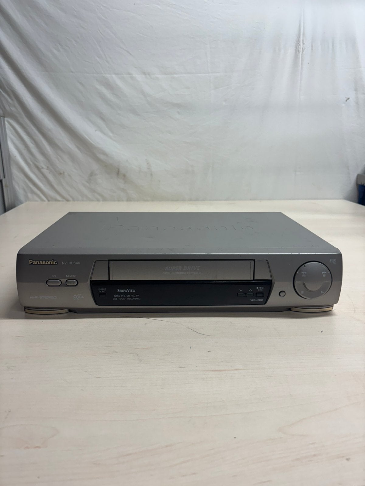 Panasonic NV-HD640EG VHS Videorecorder, Ophalen of Verzenden, Zo goed als nieuw, Panasonic