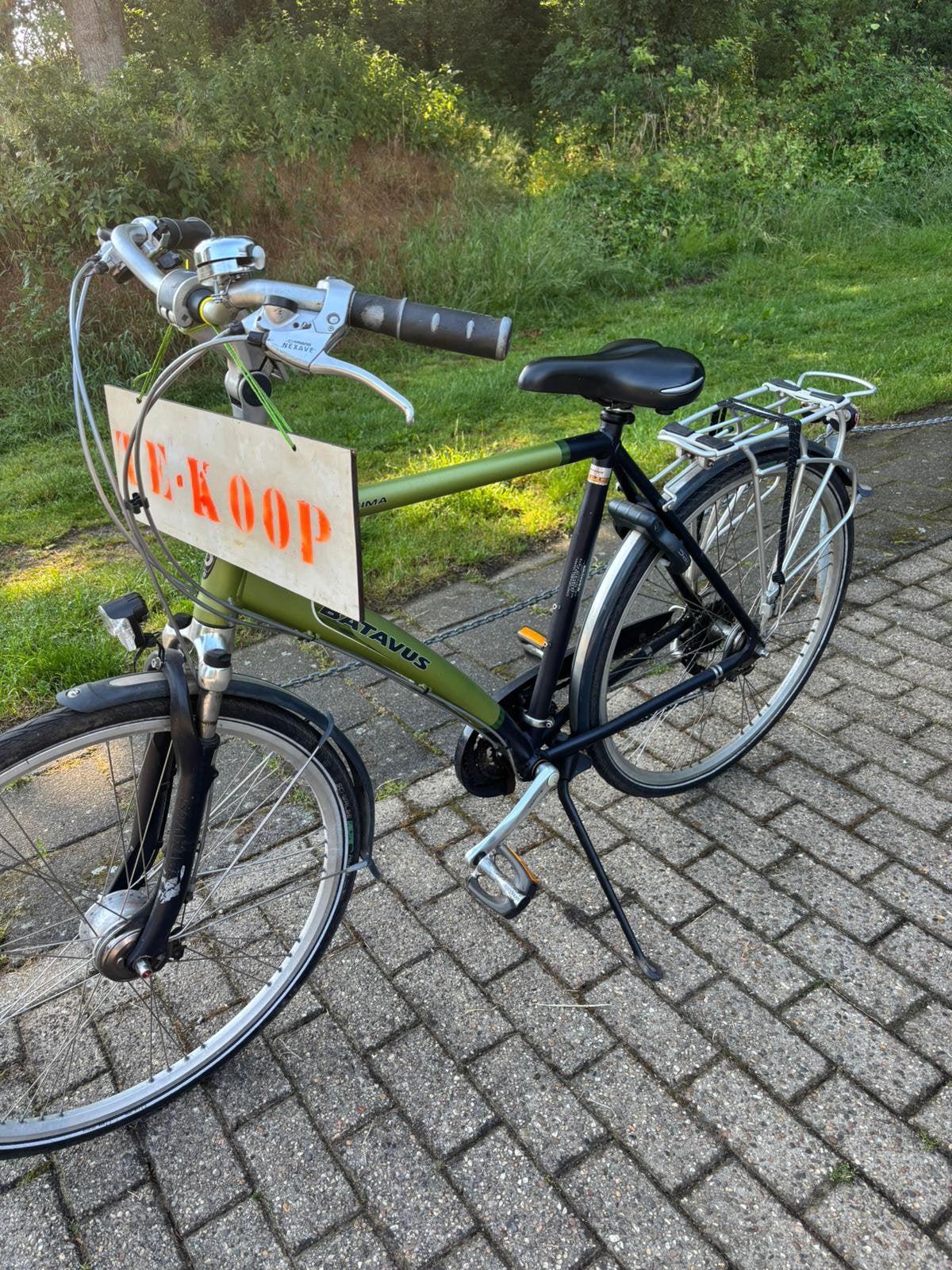 Fiets herenfiets stationsfiets cafefiets Batuvus, 53 tot 57 cm, Ophalen, Zo goed als nieuw, Overige merken