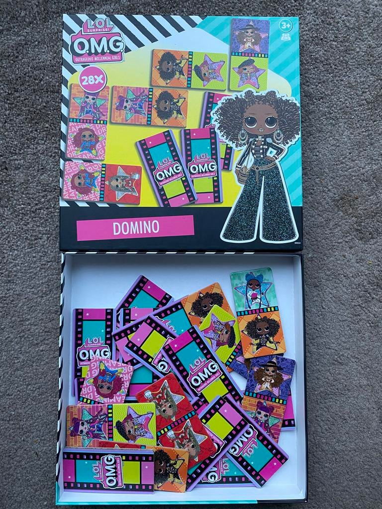 LOL Surprise OMG Domino girls spel, Ophalen of Verzenden, Zo goed als nieuw