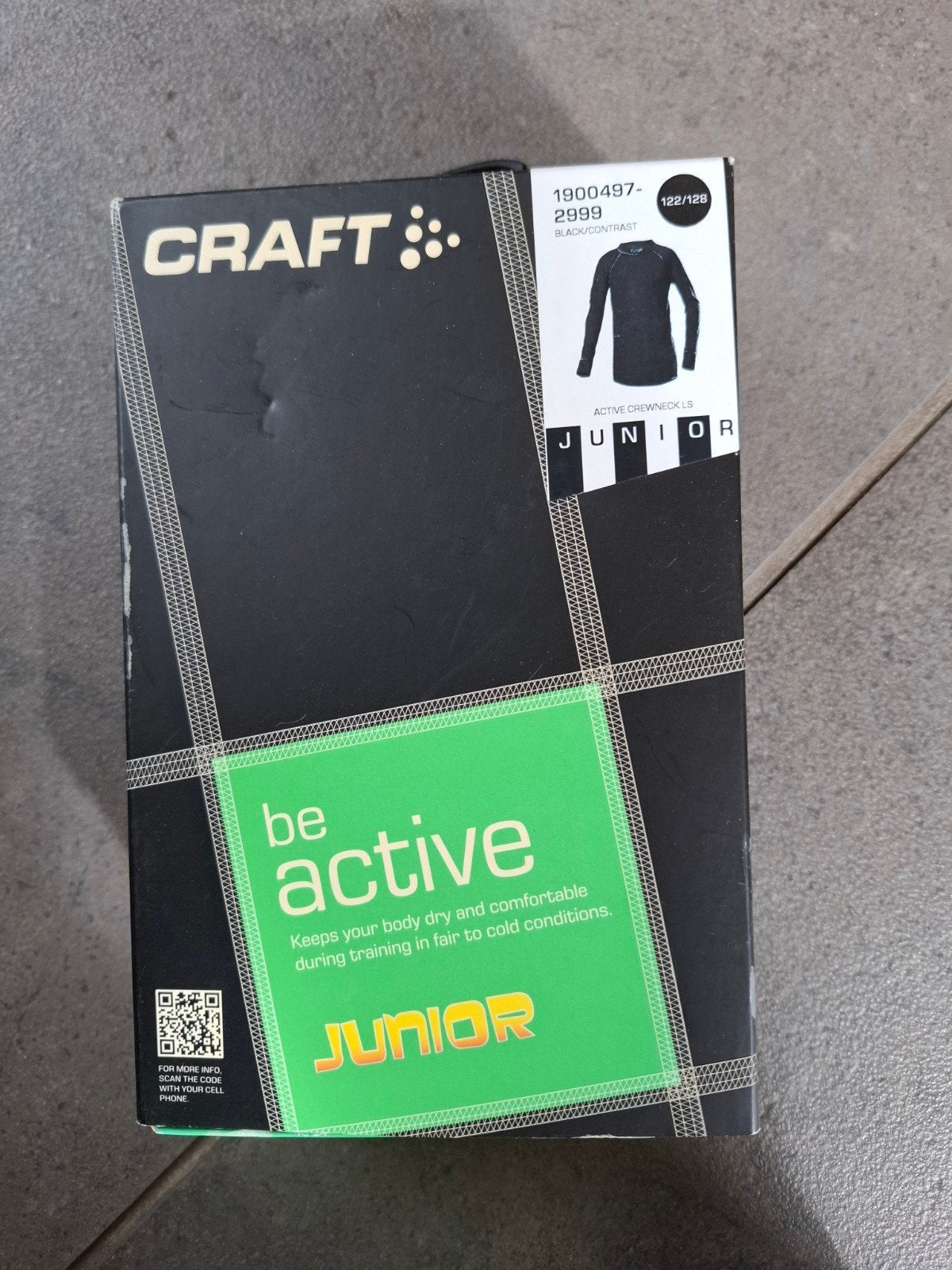 craft be active ondershirt nieuw maat 122/128, Fietsen en Brommers, Ophalen of Verzenden, Nieuw, Bovenkleding