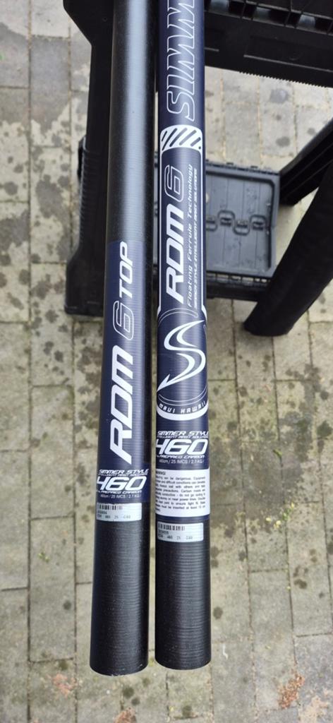 Simmer Style RDM 6 460 Mast - Windsurfmast, Met draagtas, Mast, Zo goed als nieuw, Ophalen