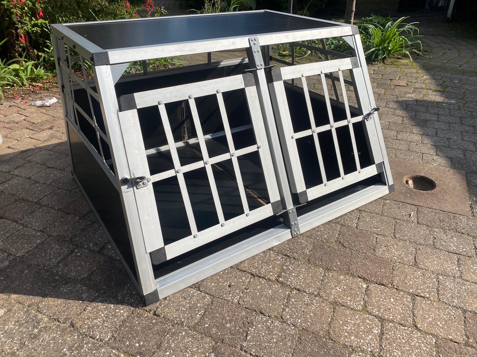 Hond reisbench, Dieren en Toebehoren, Ophalen, Gebruikt