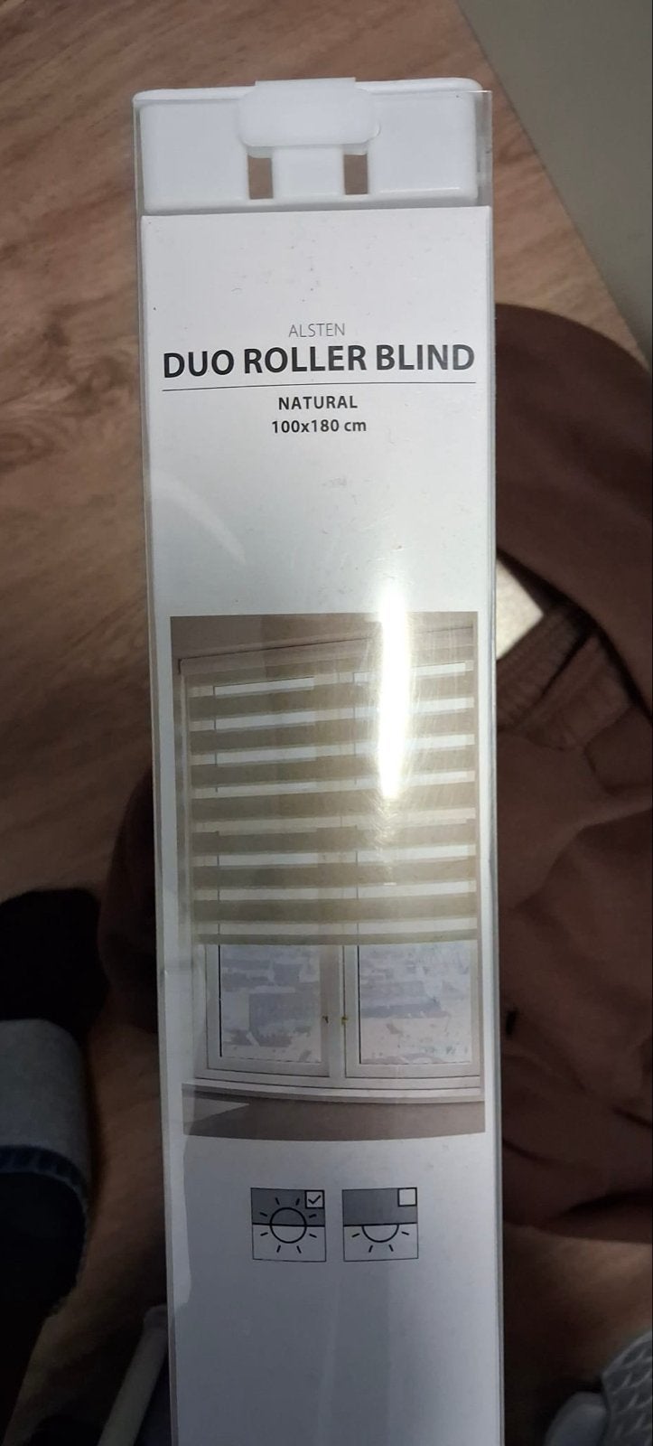 3x Jysk duo rolgordijn natural - Nieuw in verpakking, Huis en Inrichting, Stoffering | Gordijnen en Lamellen, Ophalen, Beige, Nieuw
