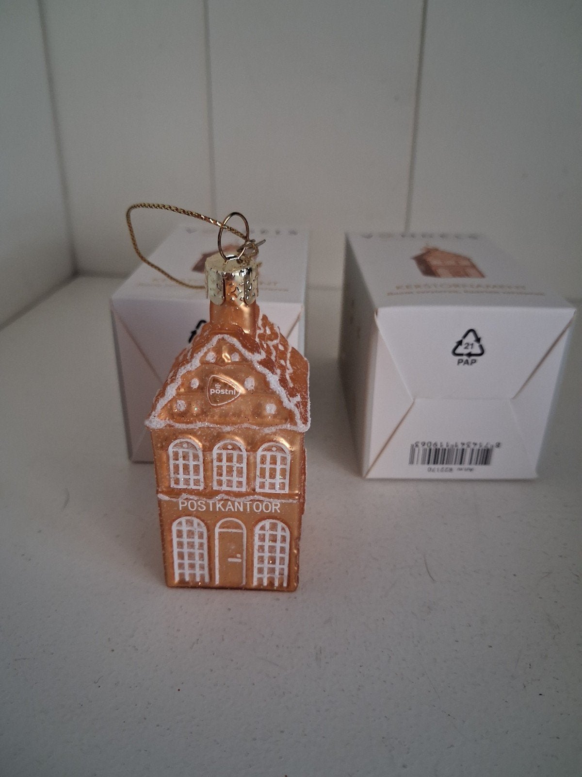 Vondels kerstornament Postkantoor, Ophalen of Verzenden, Nieuw