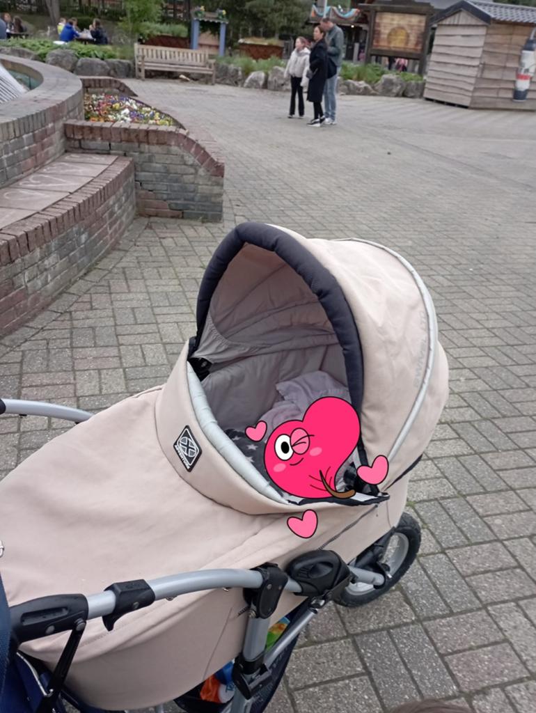 Te koop wandelwagen, Gebruikt, Met reiswieg, Ophalen, Kinderwagen