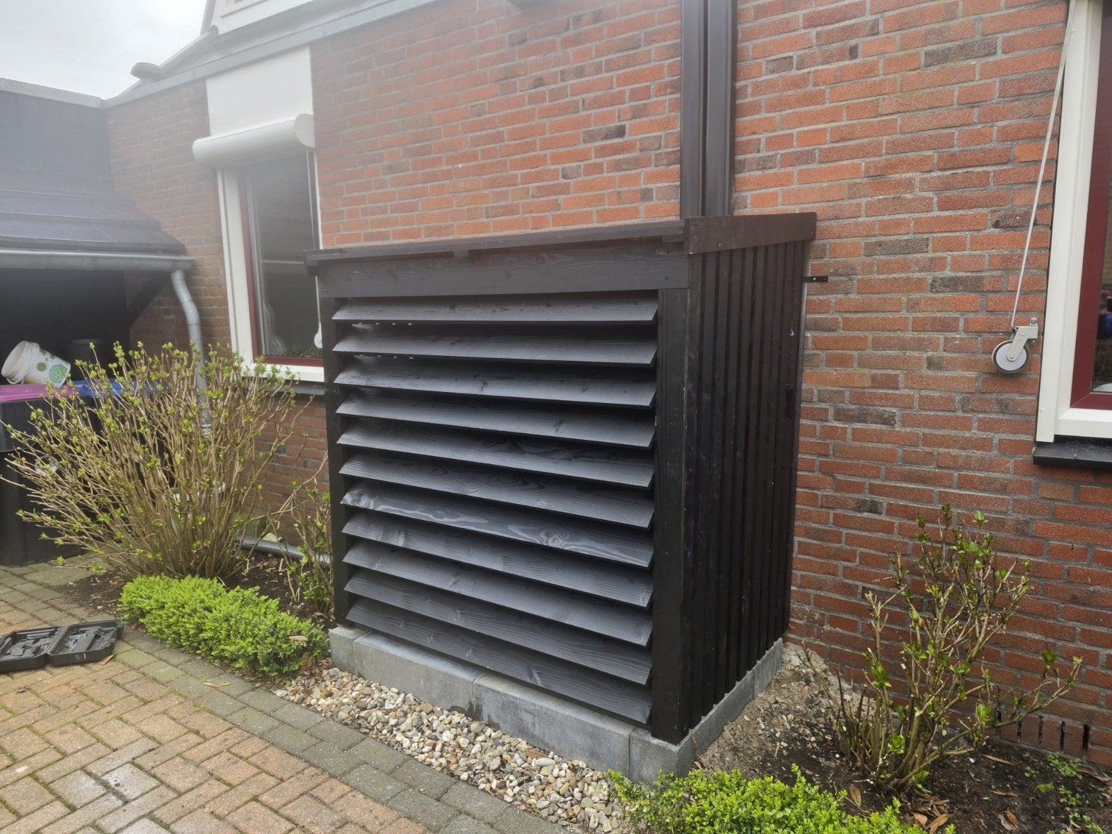 Airco of warmtepomp ombouw., Ophalen, Nieuw, Hout, Containerberging