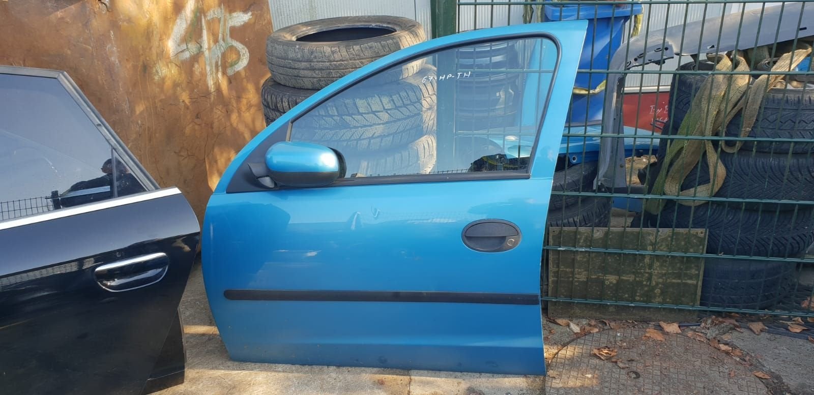 OPEL CORSA C PORTIER LINKSVOOR BJ 2000 TOT 2005, Auto-onderdelen, Gebruikt, -, Deur, -