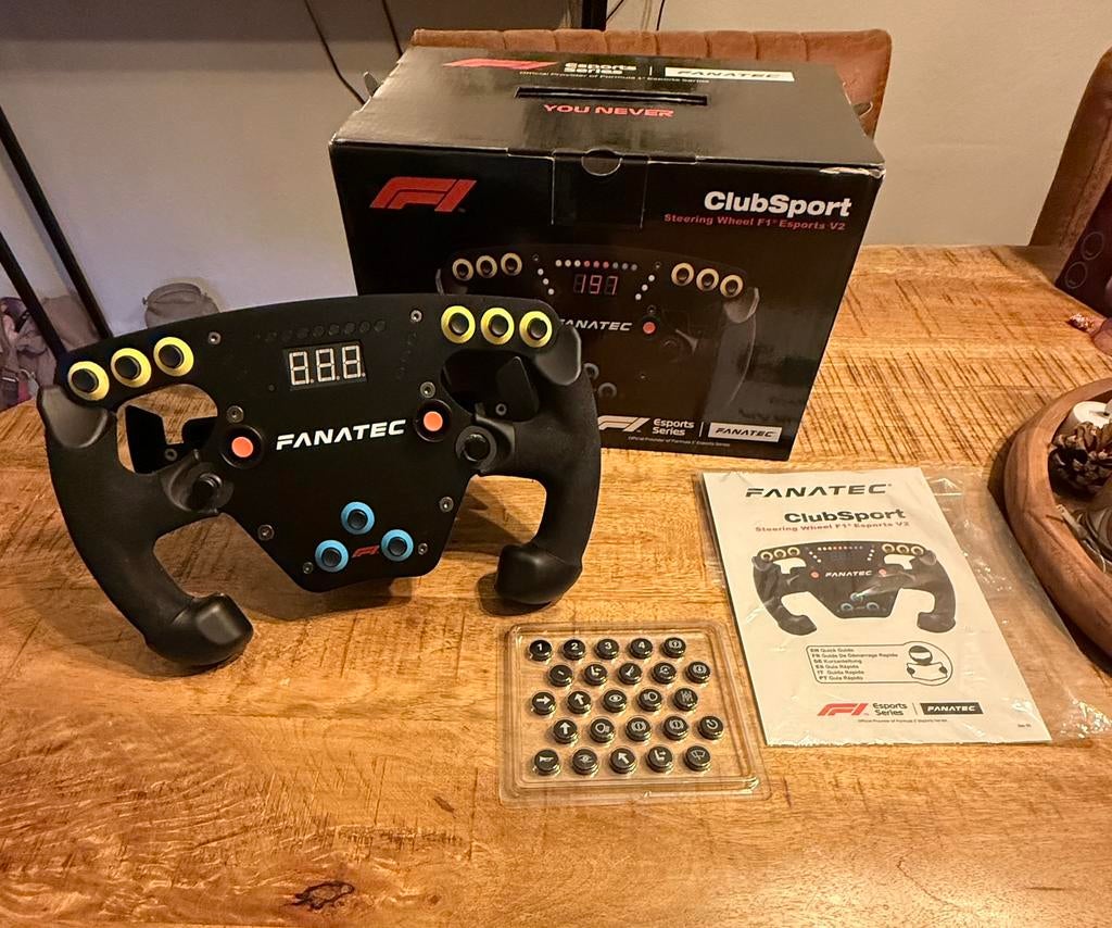 Fanatec Clubsport Steering wheel F1 E-Sports V2, Ophalen, Gebruikt, 1 speler, Vanaf 3 jaar