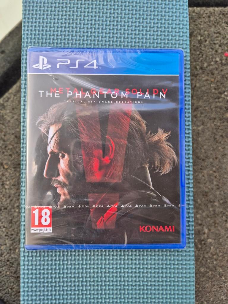 PS4 MGS 5 The Phantom Pain (sealed), Spelcomputers en Games, Games | Sony PlayStation 4, Avontuur en Actie, Online, Vanaf 18 jaar