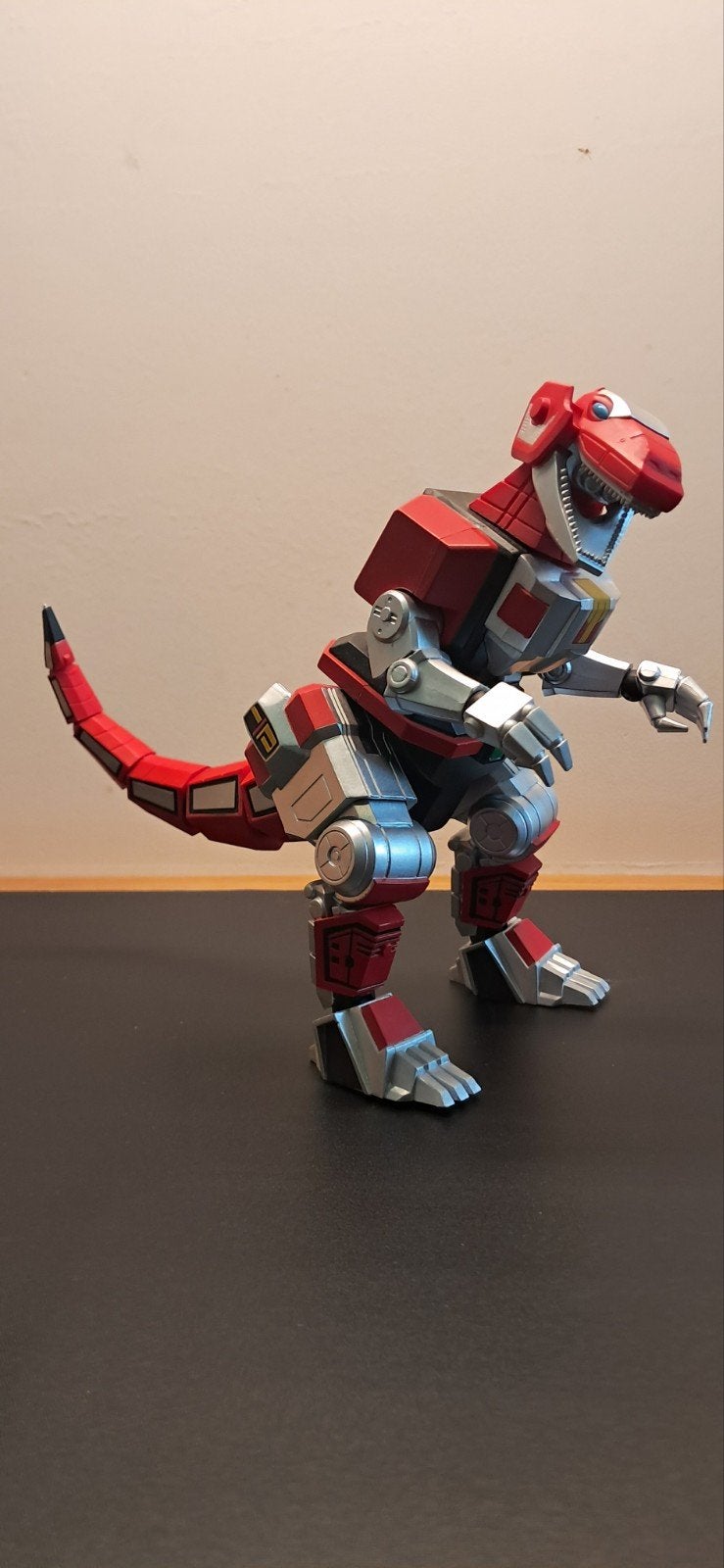 Power Rangers T Rex Dino Zord -super 7-, Ophalen of Verzenden, Zo goed als nieuw