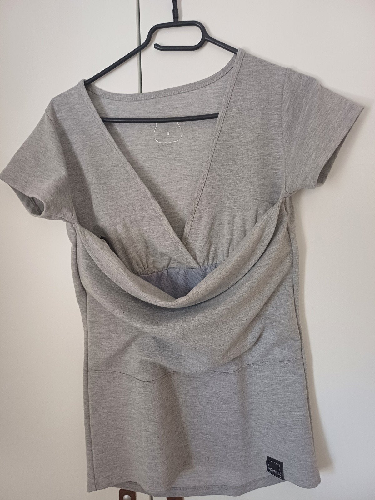 Grijze Womboo buidelshirt, Overige merken, Ophalen of Verzenden, Zo goed als nieuw, Rug