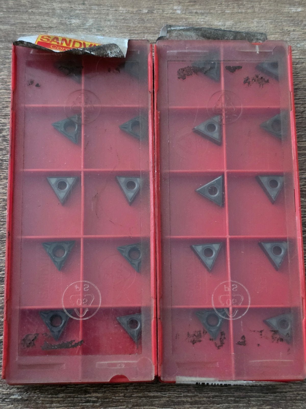 Sandvik coromant tcmt 09 02 02-pf 5015 wisselplaten, Ophalen of Verzenden, Nieuw