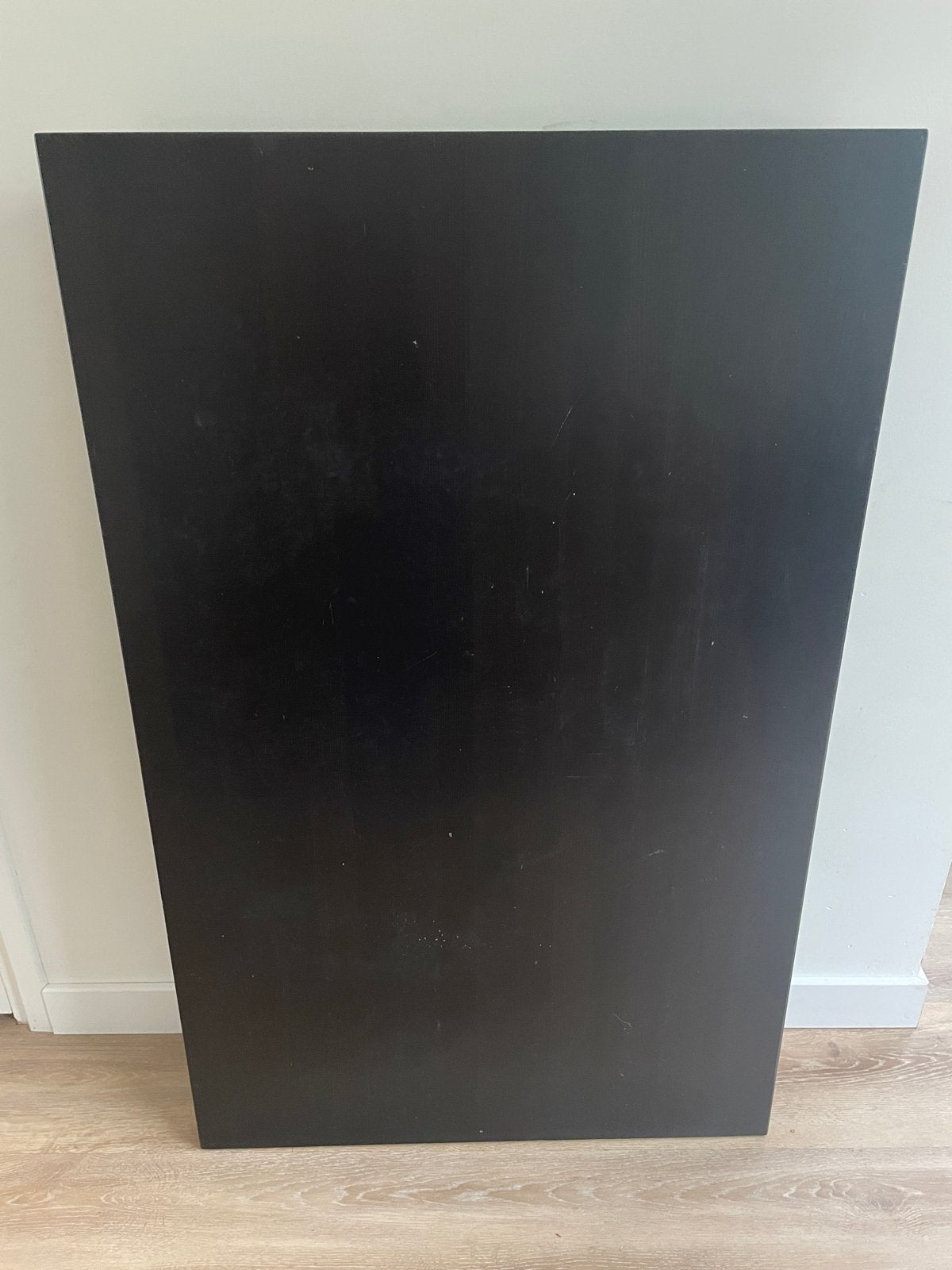 IKEA Lerhamn tafel zwart 118x74x74 - Eettafel/Bureau, Ophalen, Gebruikt, 100 tot 150 cm, 50 tot 100 cm