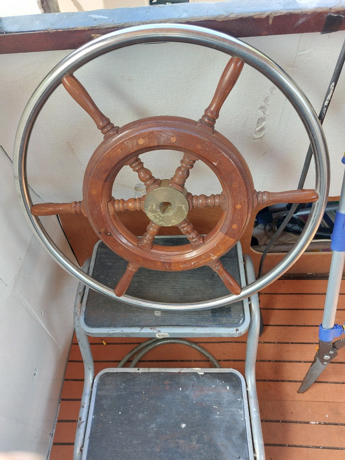 stuurwiel dia 54cm, Ophalen of Verzenden, Motorboot