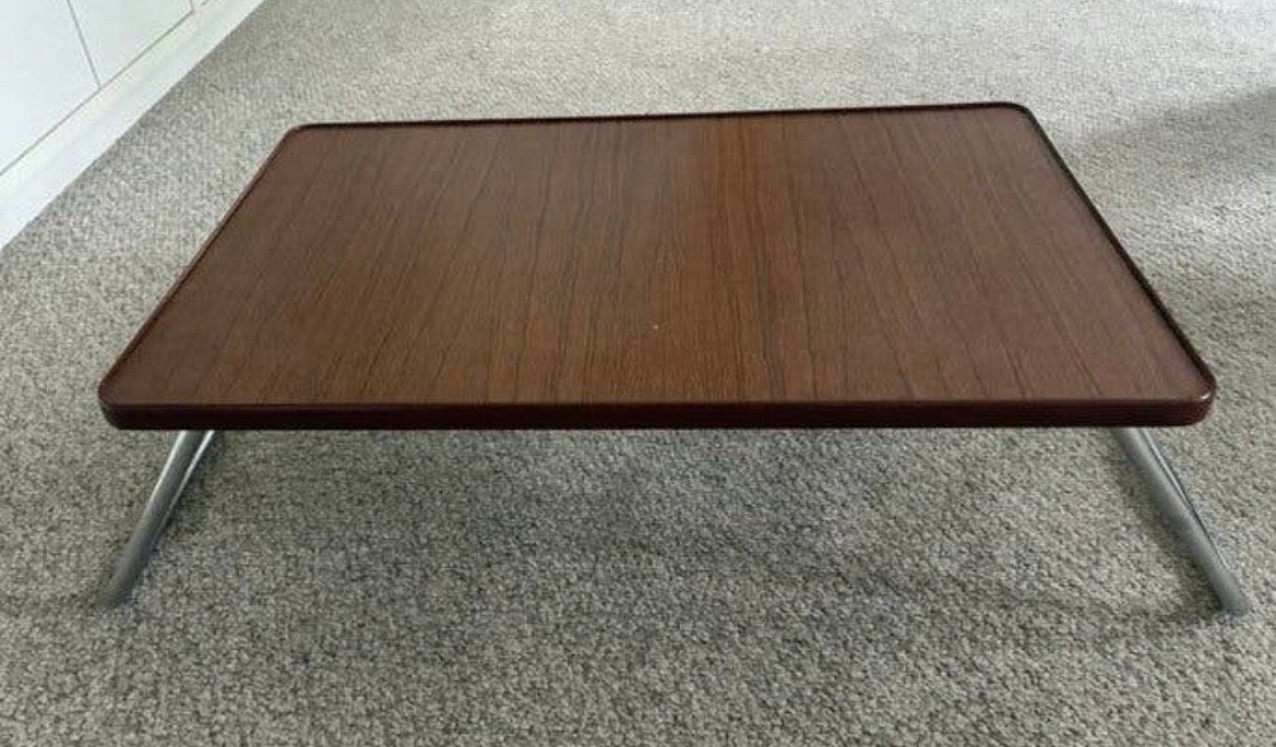 Handige opvouwbare bedtafel / laptoptafel | Inklapbaar, Ophalen of Verzenden, Zo goed als nieuw