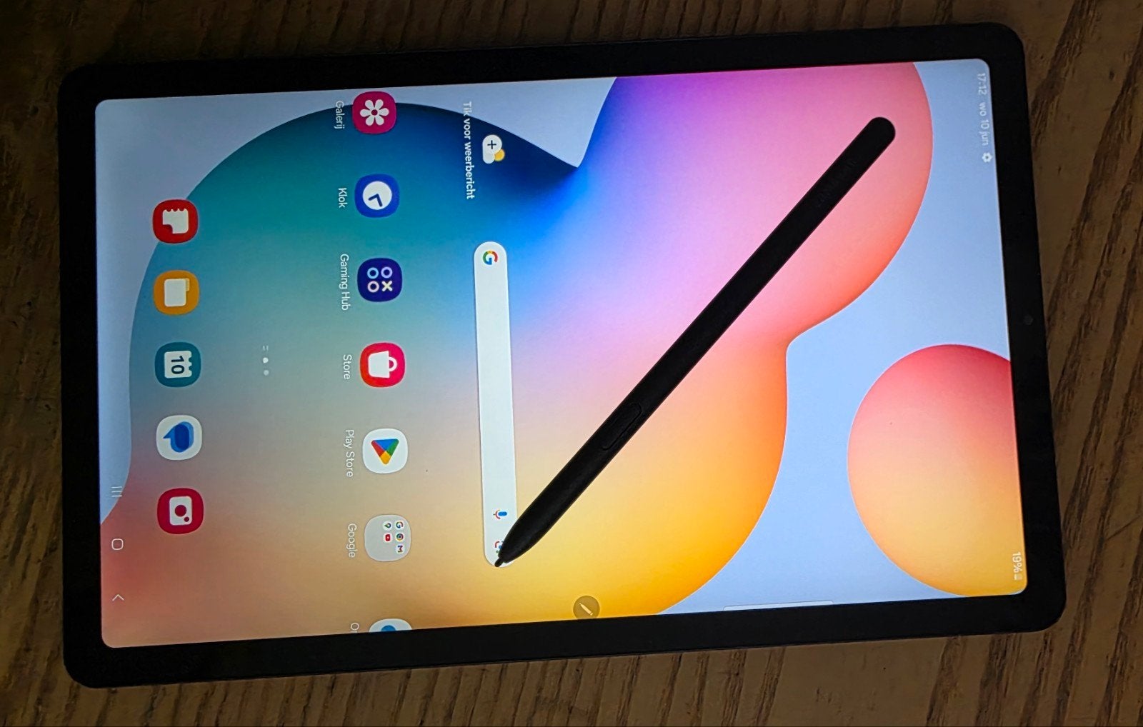 Samsung Galaxy Tab S6 Lite + Samsung Case, Computers en Software, Android Tablets, Ophalen, Zo goed als nieuw, 10 inch, 64 GB