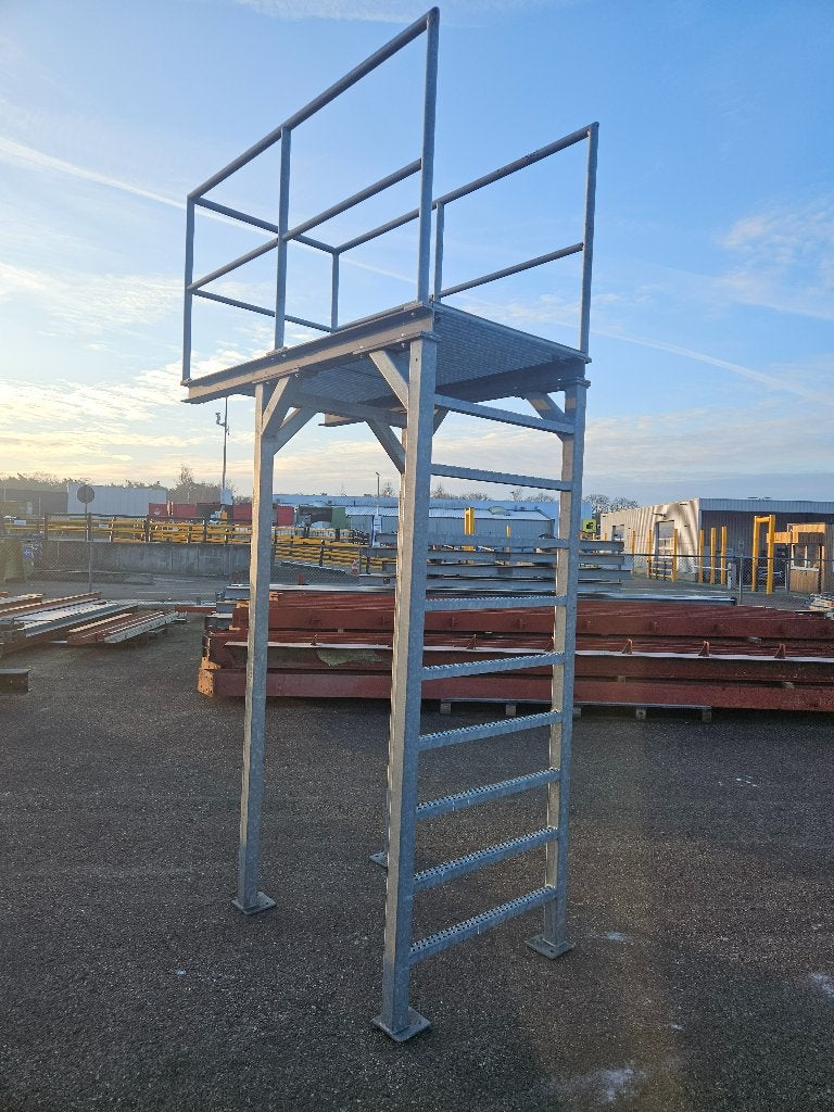 Trap hoog zit ladder bordes ( 180 ), Doe-het-zelf en Verbouw, Ophalen, Zo goed als nieuw, Ladder, Nb