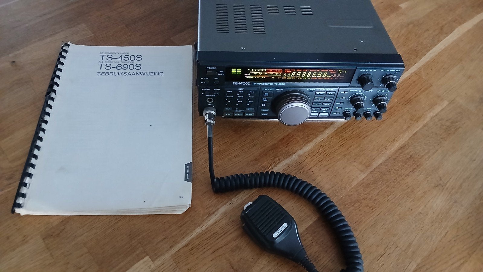 kenwood TS450S, Ophalen, Gebruikt