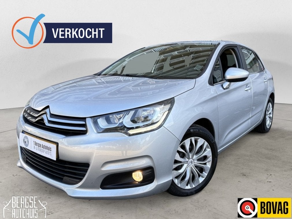 Citroën C4 1.6 BlueHDi Feel Cruise Ecc Navi Pdc Nap, Auto's, Dealer onderhouden, 4 cilinders, Origineel Nederlands, Bedrijf