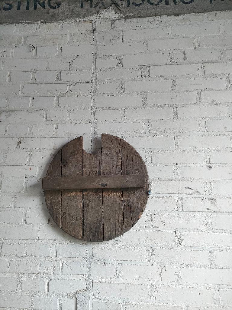 Stoer sober deksel huten schild mancave, Antiek en Kunst, Curiosa en Brocante, Ophalen of Verzenden