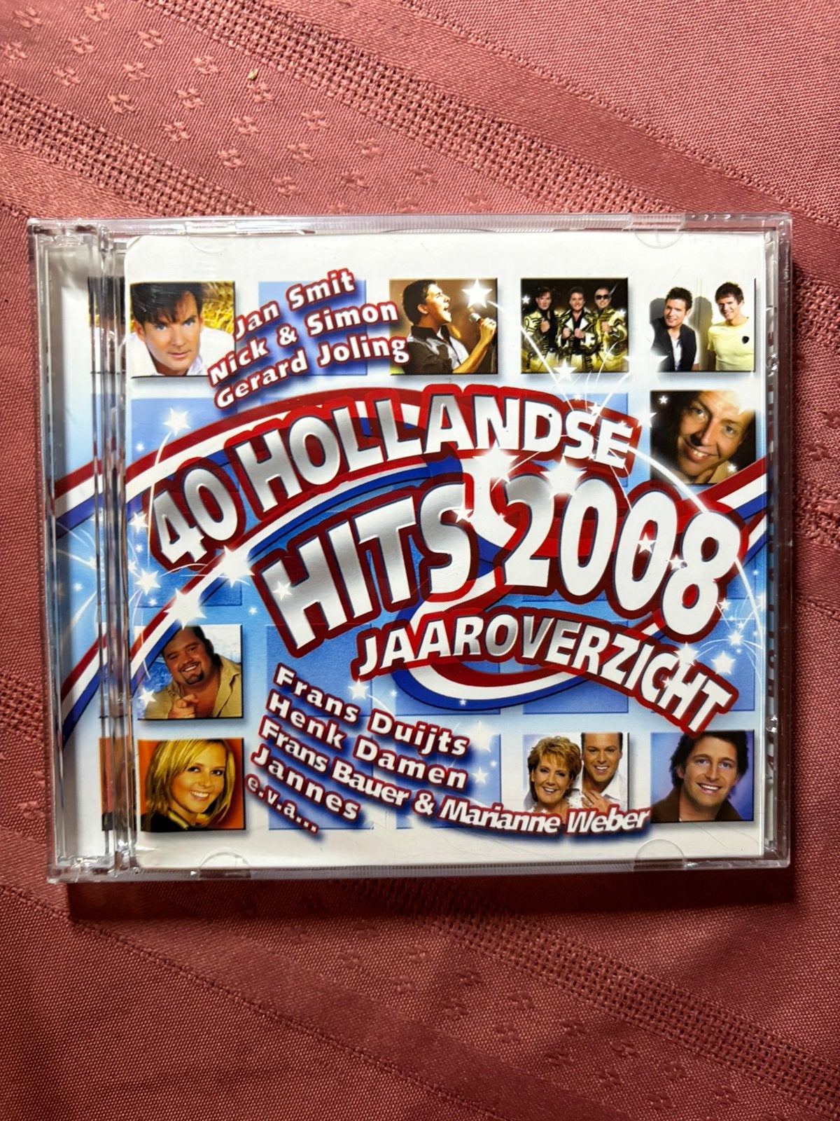 40 Hollandse Hits Van 2008 Jaaroverzicht 2cd, Verzenden, Gebruikt, Levenslied of Smartlap, Verzamelalbum